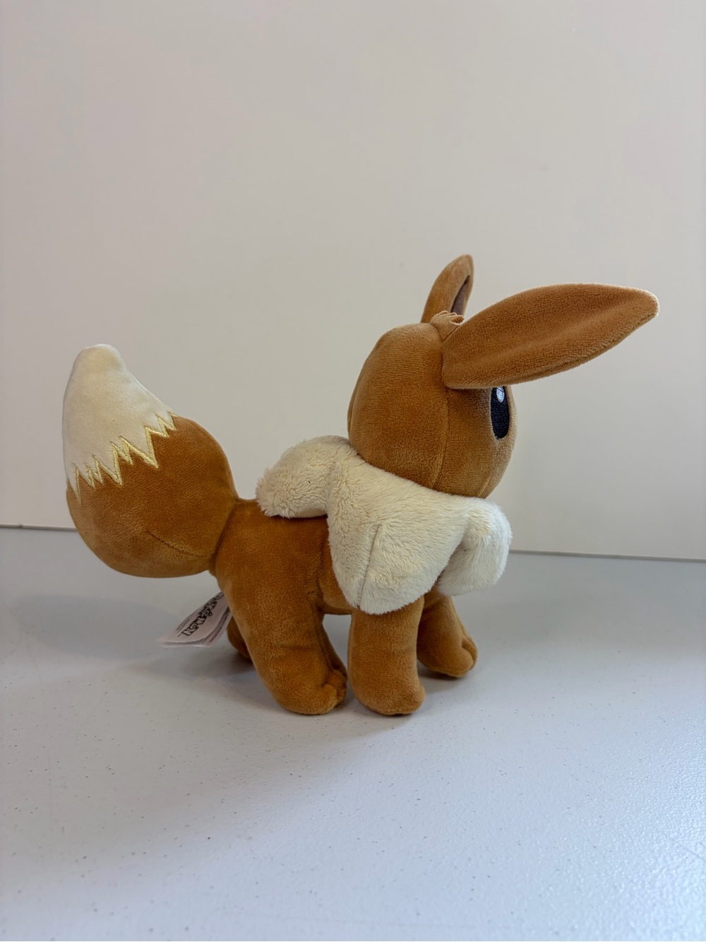 Vintage Pokemon Eevee Plush Stuffed Animal Toy 2022 Nintendo Game Freak 8in - Picture 3 of 6
